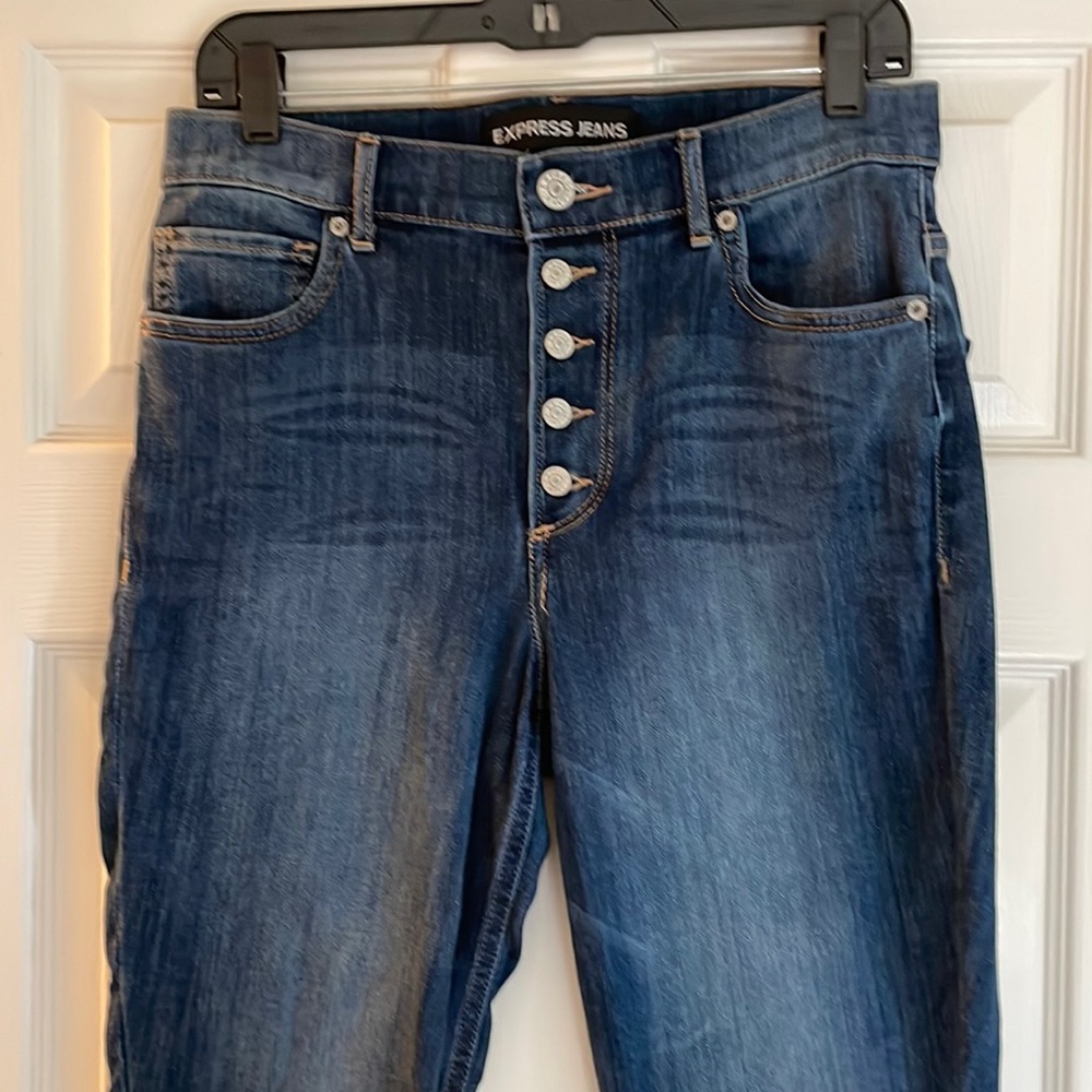 Cropped Jean leggings